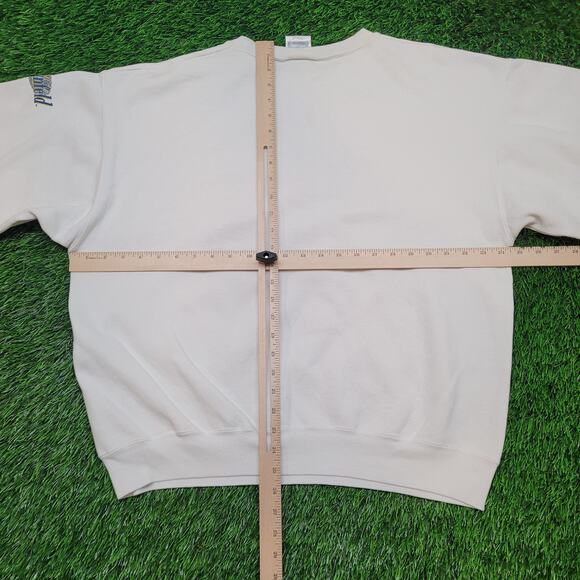 VTG 1993 Seinfeld "The Kramer" Sweatshirt Mens L/XL Cropped Boxy Fit USA - Picture 8 of 15